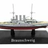 Promo 🌟 Deagostini Warships Collection SMS Braunschweig 1902 Class Liner / Warship 1/1250 WS62 🎉 -Vehicles Online Shop 316jknqUg8L
