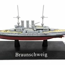 Promo 🌟 Deagostini Warships Collection SMS Braunschweig 1902 Class Liner / Warship 1/1250 WS62 🎉