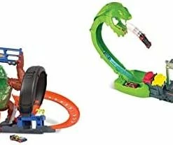 Best Sale 🤩 Toxic Gorilla Slam Gas Station & Tire Repair Shop Playset With Adjustable Launcher For Kids 5 Years Old & Up & Set Of 10 1:64 Scale Toy Trucks And Cars For Kids And Collector 🔔 -Vehicles Online Shop 31CVwEdpHfL. AC
