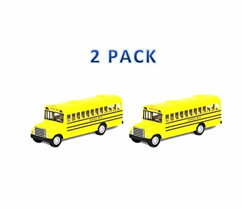 Brand new โ 5" Inch Diecast Friction School Bus With Pullback Vehicles Mechanisms Action, For Kids, Party Favors, Great Gift Idea For Boys And ๐ง Girls Includes 5 Inch Die Cast Classic School Bus (2 Pack) ๐ฏ 9 Brand new โ 5" Inch Diecast Friction School Bus With Pullback Vehicles Mechanisms Action, For Kids, Party Favors, Great Gift Idea For Boys And ๐ง Girls Includes 5 Inch Die Cast Classic School Bus (2 Pack) ๐ฏ - Image 7