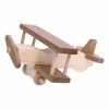 New ❤️ Amish-Made Wooden Toy Airplane, Kid-Safe Finish 🔥 -Vehicles Online Shop 31J39BabReL