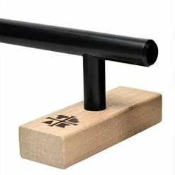 Outlet 😀 Round Fingerboard Rail - Long Edition - Black Colorway - 11.25" Long, 1.75" Tall - Prolific Series 🤩