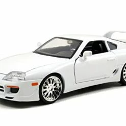 Buy 🔥 Fast & Furious 1:24 Brian's Toyota Supra Die-cast Car White, Toys For Kids And Adults (97375) 🤩