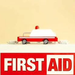 Best deal 😀 CANDYCAR® World Collection - Premium Handcrafted Wooden Car Toy - Ambulance 😉 -Vehicles Online Shop 31U9ch3gKtL