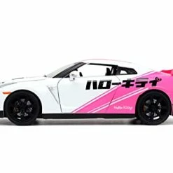 Cheap 🌟 Hello Kitty Toyko Speed 1:24 2009 Nissan GT-R R35 Die-cast Car & Hello Kitty Racing Figure, Toys For Kids And Adults Purple ✔️ -Vehicles Online Shop 31VF232keoL