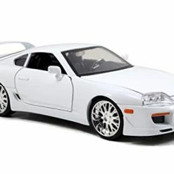 Buy 🔥 Fast & Furious 1:24 Brian's Toyota Supra Die-cast Car White, Toys For Kids And Adults (97375) 🤩 -Vehicles Online Shop 31WlAyTStWL