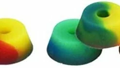 New 👍 Bubble Bushings Pro Duro Series, Galaxy Swirl - Loose (61A) - Custom Molded Fingerboard ✔️ -Vehicles Online Shop 31amcEbQV4L. AC