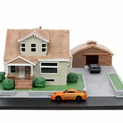 Budget 😉 Fast & Furious Nano Hollywood Rides Dom Toretto's House Display Diorama With Two 1.65" Die-cast Cars, Toys For Kids And Adults (33668) 🥰 -Vehicles Online Shop 31e2qLbliZL