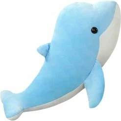 Brand new 🤩 Blue Dolphin Rich Toy, Adorable And Delicate Ocean Creature, Appropriate For Friendship, Inclining, Embracing, Reasonable For A Wide Range Of Celebrations And Kid 🤩 -Vehicles Online Shop 31gs 79D43L. AC