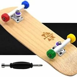 Wholesale 🥰 PROlific Complete Fingerboard With Upgraded Components - Pro Board Shape And Size, Bearing Wheels, Trucks, And Locknuts - 32mm X 97mm Handmade Wooden Board - Everything Is Awesome Editio 🔔 -Vehicles Online Shop 31lOIAAWm1L. AC