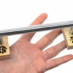 Outlet 👍 Round Fingerboard Rail - Mini Edition - Chrome Colorway - 7" Long, 1.75" Tall - Prolific Series ⌛ -Vehicles Online Shop 31no0pYRwHL