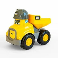 Wholesale ❤️ CAT® Junior Crew Construction Pals Dump Truck Educational Preschool Vehicle With Kid Vroom Sounds And Animated Face. For Ages 2+ 🤩