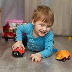 Best deal ✨ Animals Toys Cars Friction Powered Vehicle Play Push And Go Back And Forth Car Toys Party Gifts Stocking Fillers For Toddlers Kids Boys 👧 Girls Age 3+ Years Old (4 Packs) ✔️ -Vehicles Online Shop 410LjVSMm2L