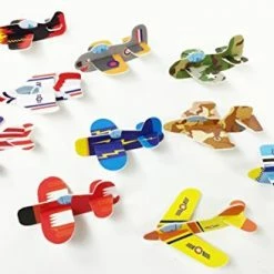Cheapest ✔️ 72 Pcs 4" Airplane Gliders For Kids Party Favor/ Individually Wrapped Glider Planes Bulk Toy Perfect For Themed Party 🔔