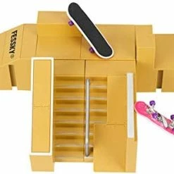 Brand new 👍 Kate Park Kit, FESSKY Finger Skateboard Ramp Parts For Finger Board Ultimate Parks Training Props 🤩 -Vehicles Online Shop 410gt4VgaLL. AC