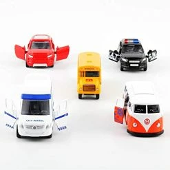 New 😍 Die-cast Metal Toy Cars Set Of 5, Openable Doors, Pull Back Car, Gift Pack For Kids (Official Car) 🔔 -Vehicles Online Shop 411J9qU96PL