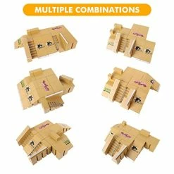 Discount โ Fingerboard Skate Park Ramp Decks And Finger Toys 19 PCS, Finger Skateboards Swing Board Mini Finger Bike Skates Scooter Skate Park Model Ramp Parts For Skateboard Training Educational Fun ๐ 14 Discount โ Fingerboard Skate Park Ramp Decks And Finger Toys 19 PCS, Finger Skateboards Swing Board Mini Finger Bike Skates Scooter Skate Park Model Ramp Parts For Skateboard Training Educational Fun ๐ -Vehicles Online Shop 413htQVGXvL