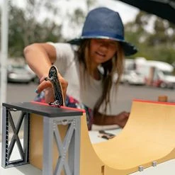 Best Sale 💯 Ultimate Half-Pipe Ramp And Exclusive Primitive Pro Model Finger Board, For Ages 6 And Up 😍 -Vehicles Online Shop 414D8nlO9TL