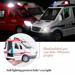 Best reviews of 🧨 Children's Alloy Toy Ambulance Police Car Model, Boy Police Car Model Simulation Alloy Toy Car Car (Size : Ambulance) ⭐ -Vehicles Online Shop 414ITZWwwML