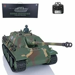 Cheap 👏 1/16 Scale TK7.0 Henglong Jadpanther RTR RC Tank Model 3869 IR BB Airsoft Smoke Sound Effect ✨