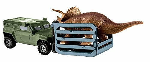 Top 10 π MATCHBOX JURASSIC WORLD DINO TRANSPORTERS TRICERA-TRACKER Vehicle And Figure π 5 Top 10 π MATCHBOX JURASSIC WORLD DINO TRANSPORTERS TRICERA-TRACKER Vehicle And Figure π - Image 3