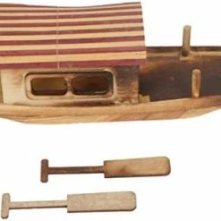 Outlet 👍 3 Pcs Toy Hotel Fishing Wooden Figurine Photo Ocean Office Mini Landscape Miniature Small Props Micro Decoratio Home Beach Ship Vintage Theme Model Chinese Boat Sailboat Nautical As Shown 🤩 -Vehicles Online Shop 414prbJoQKL. AC