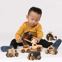 Cheapest 🥰 Unpainted Wooden Vehicle Cars For Toddlers, Handmade In Vietnam (Police Car And Ambulance) 😉 -Vehicles Online Shop 415Rt13QqRL