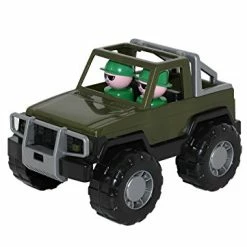Promo 🎁 Polesie47038 Military Jeep-Toy Vehicles, Multi Colour ✨