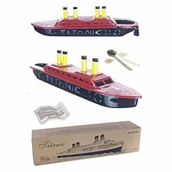Best Pirce 🌟 Titanic Tin Pop Pop Boat Candle Powered (Includes One Boat & Candle Kit) 🛒