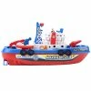 Wholesale ⭐ Ship Toy, Children Kids Fireboat Toy Water Spraying Ship Model With Sound And Flash Light Best 🎂 Birthday For Children 😉