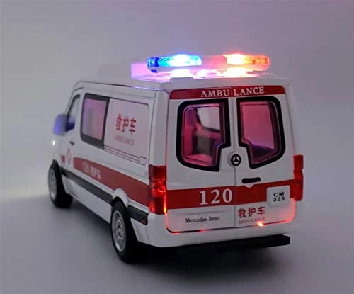 Buy ๐ฅ Simulation Alloy Die Cast Mini Car Model Toy Cars 1:32 For Alloy Police Car Model Diecast Metal Toy Ambulance Car Model Sound And Light Childrens Gifts ( Color : Ambulance ) ๐งจ 7 Buy ๐ฅ Simulation Alloy Die Cast Mini Car Model Toy Cars 1:32 For Alloy Police Car Model Diecast Metal Toy Ambulance Car Model Sound And Light Childrens Gifts ( Color : Ambulance ) ๐งจ - Image 5