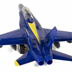 Hot Sale 👏 ? United States Navy Blue Angels F/A-18 Super Hornet Fighter Jet 9inch Die Cast Model W/ Pullback Action #1, #2, #3, #4, #5, And #6 Set 🔥
