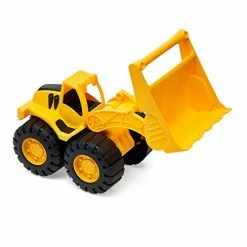 Budget 🔥 Toy Construction Vehicle Set, Dump Truck And Bulldozer, Indoor/Outdoor, 10-Inch, Yellow (Pack Of 2) 🎁 -Vehicles Online Shop 4172zfjAICL