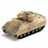 Best Sale 🎉 1/72 Scale Tank Model M2A2 Bradley Tracked Infanty Fighting Vehicle, Military And Gifts For Model Lovers, Suitable For Collection 3.5×1.7×1.5 Inch (Desert Color) 👍 -Vehicles Online Shop 4177KyczeXL