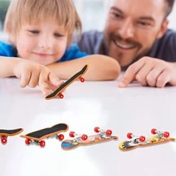 Wholesale 👍 24 Pieces Mini Finger Skateboards Creative Finger Boards Set Mini Skateboards For Fingers Hand Skateboard Mini Fingerboards Skateboards For Finger Skater Party Supplies Props Decor (Classic Style) 🛒 -Vehicles Online Shop 417C4Z9y7cL