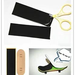 Best reviews of 👍 110mm X 38mm Black Wooden Fingerboard Skateboard Foam Grip Tape Stickers (8) 18pcs 😀 -Vehicles Online Shop 418CIitCzUL