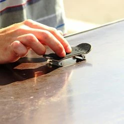 Brand new ⌛ 20PCS 38mmX110mm Wooden Fingerboard Foam Grip Tape Black Pro Skateboard Grip Tape Stickers 😀 -Vehicles Online Shop 418NttBLQoL