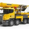 Best Sale 🧨 Scania R-Series Liebherr Crane With Lights And Sounds 💯