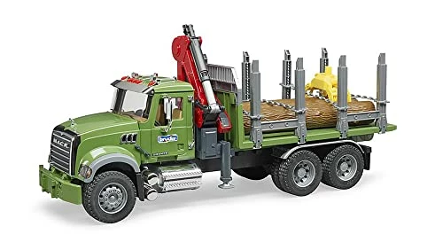 Buy ๐ฅฐ 02824 MACK Granite Timber Truck With Loading Crane And 3 Trunks ๐ฏ 4 Buy ๐ฅฐ 02824 MACK Granite Timber Truck With Loading Crane And 3 Trunks ๐ฏ - Image 2