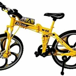 Deals 🎉 Alloy Foldable Bicycle Toy, Mini Finger Mountain Bike Toys Model For Home Office Desktop Decoration (Blue) 🛒 -Vehicles Online Shop 419wbvn9TL. AC