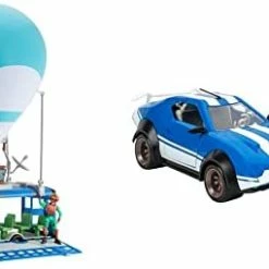 Best deal ⌛ Fortnite Battle Bus Deluxe - Features Inflatable Balloon With Lights & Sounds, Free-Rolling Wheels On Bus - Includes 4 Inch Recruit (Jonesy) & Joy Ride Whiplash Vehicle (Blue & White) ⌛ -Vehicles Online Shop 41BNcLSyLoL. AC
