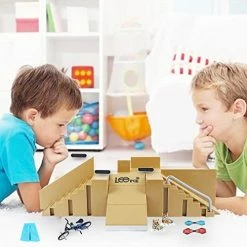 Flash Sale 😉 Skate Park Kit Ramp Parts For Finger Skateboard Park Kit Part Training Props With Finger Skateboards Finger Bikes Skates And Scooters And More(5 Parts) Yellow 🎉 -Vehicles Online Shop 41BUgSQEWHL