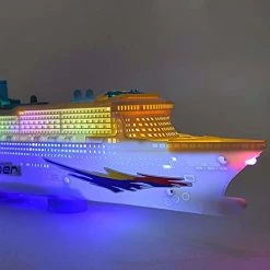 Best Sale ⭐ Upgraded Kids Colorful Ocean Liner Ship Boat Electric Flashing LED Light Sound Toy, For Boys 👧 Girls, Toy Cruise Ship 😉 -Vehicles Online Shop 41CofzZVlRS