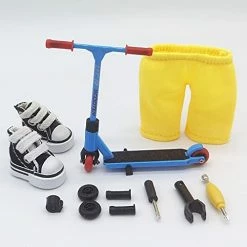 Hot Sale 💯 Ikemeng Finger Scooter With Tools And 👟 Shoes Finger Board Accessories For Kids Finger Toys- Pack 1 (White Scooter) 😍 -Vehicles Online Shop 41EtKcQjgBL. AC