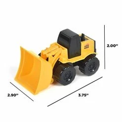Cheapest 😀 Micro Mini Construction Vehicles – Set Of 5 Toy Cars And Trucks For Kids | Sensory Bin For Boys | Excavator Bulldozer Dump Truck Cement Mixer | Free Wheeling With Moving Parts – Maxx Actio 🤩