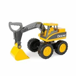 Deals ✔️ Sandbox Big Scoop Excavator Toy With Tilting Dump Bed — John Deere Construction Toys — Toddler Toys For Sandbox — Frustration Free Packaging FFP — 15 Inc 🔥