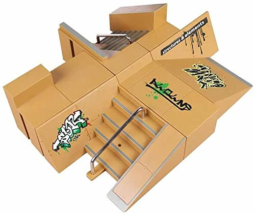 Best reviews of βοΈ Skate Park Kit, 8 PCS Finger Skateboard Ramp Parts For Valentine's Day,Mini Fingerboard Rail Finger Board Training Skateboard Toy Starter Kit With 6 Deck 3 Fingerboard And 4 Silicone Mat Set π 4 Best reviews of βοΈ Skate Park Kit, 8 PCS Finger Skateboard Ramp Parts For Valentine's Day,Mini Fingerboard Rail Finger Board Training Skateboard Toy Starter Kit With 6 Deck 3 Fingerboard And 4 Silicone Mat Set π - Image 2