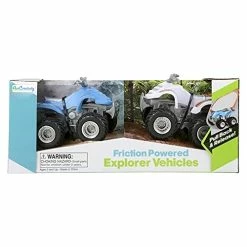 Hot Sale 😀 Land & Sea Friction ATV Set, Set Of 2, Push N Go Toy Cars With Fun Designs, Cool 🎂 Birthday Party Favors For Kids, Pretend Play Gifts For Boys And 👧 Girls 🔥 -Vehicles Online Shop 41GjxhaNpXL