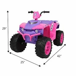 Wholesale 😀 MengK LEADZM LZ-9955 All Terrain Vehicle Dual Drive Battery 12V7AH*1 Without Remote Control With Slow Start Pink & Purple ✔️ -Vehicles Online Shop 41GyRRDhdTL