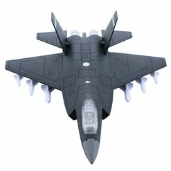 Flash Sale 🌟 Alloy Planes/Airplane/Aircraft Toy With Pull Back Stealth Bombers And Fighter Planes (Diecast Fighter Jets-Grey) 👍
